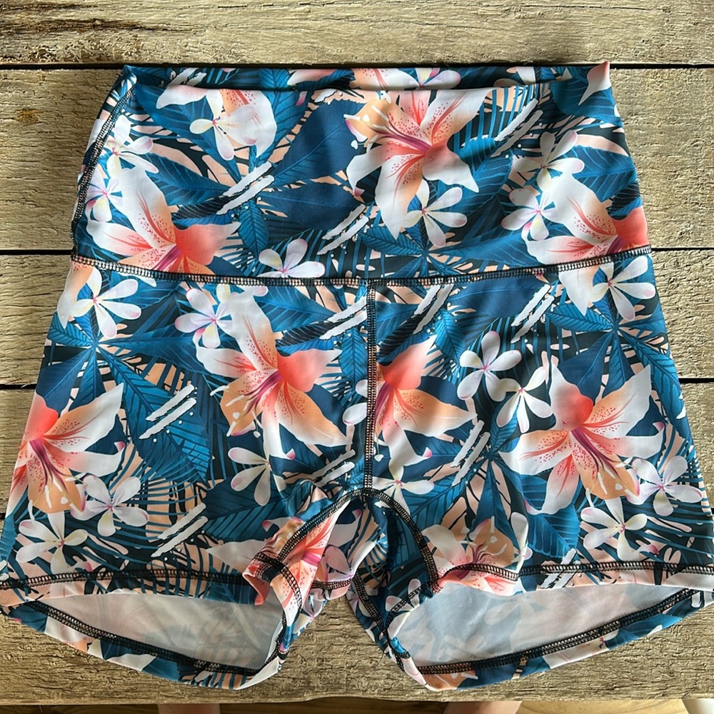 Savage Swim biker shorts high